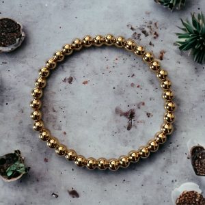 14K gold filled 6mm Ball Bangle