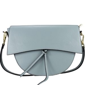 ENVOLOPE LEATHER HANDBAG