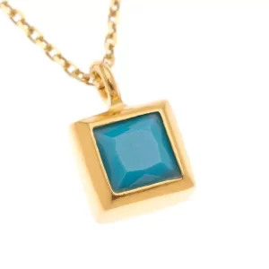 Small Turquoise Square Stone