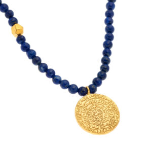 CORD OF STONES WITH PHAISTOS PENDANT