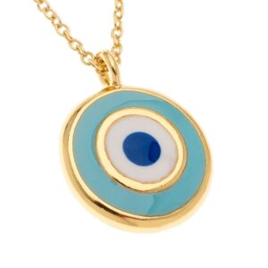 ENAMEL PENDANT NECKALCE