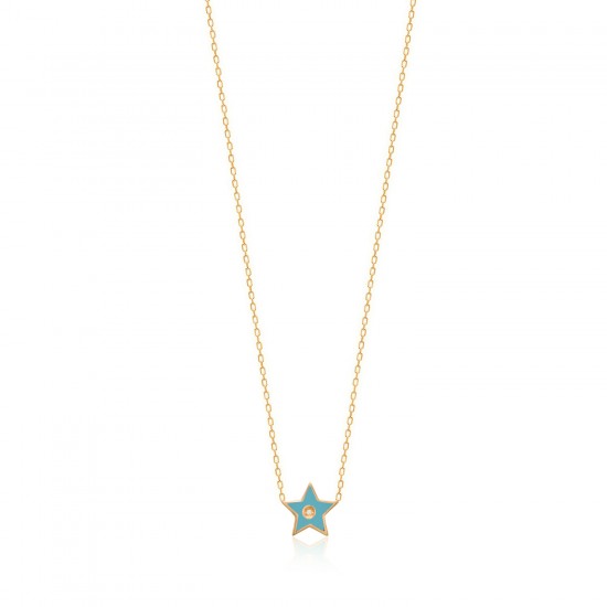TURQUOISE STAR NECKLACE