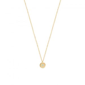TURQUOISE ROUND EYE NECKLACE