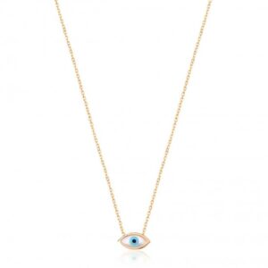 EVIL EYE GOLD NECKLACE