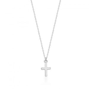 CROSS NECKLACE SILVER