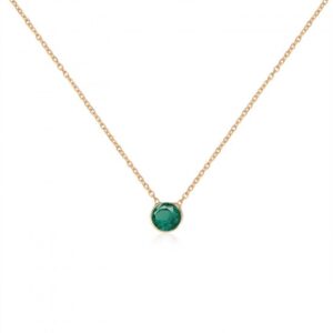 GREEN ZIRGON NECKLACE