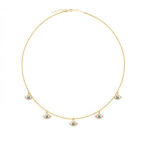 EYE ZIRGON NECKLACE