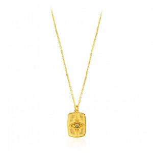 EYE NECKLACE GOLD