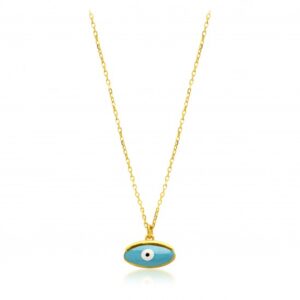 EYE ENAMEL NECKLACE