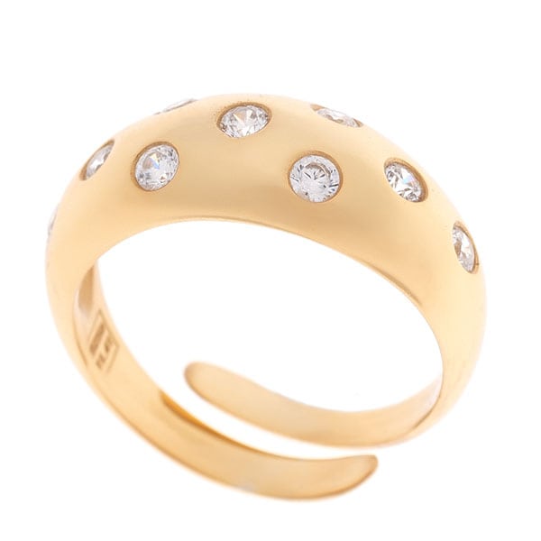 Adjustable Strerling Silver Chevalier Ring.