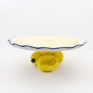 CAKE STAND - BLUE RIMBIG LEMON